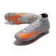 Nike Mercurial Superfly VII Elite DF CR7 FG Noir Blanc Orange