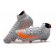 Nike Mercurial Superfly VII Elite DF CR7 FG Noir Blanc Orange