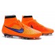 Nouvelle Homme Cramspon de Foot Nike Magista Obra FG Orange Violet