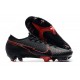 Nike Mercurial Vapor 13 Elite FG ACC Crampons Noir Rouge