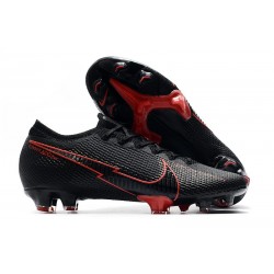 Nike Mercurial Vapor 13 Elite FG ACC Crampons Noir Rouge