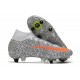 Nike Mercurial Superfly 7 Elite DF SG CR7 Safari-Blanc Orange Noir