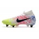 Nike Mercurial Superfly 7 Elite DF SG Neymar Blanc Noir Bleu Volt