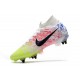 Nike Mercurial Superfly 7 Elite DF SG Neymar Blanc Noir Bleu Volt