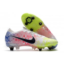 Nike Mercurial Vapor XIII Elite SG-PRO Ac Neymar Blanc Noir Bleu Volt