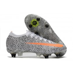 Nike Mercurial Vapor XIII Elite SG-PRO Ac CR7 Safari-Blanc Orange Noir