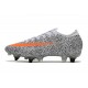 Nike Mercurial Vapor XIII Elite SG-PRO Ac CR7 Safari-Blanc Orange Noir