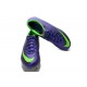 2014 Crampons de Foot Nike Mercurial Vapor 10 FG Homme Violet Vert