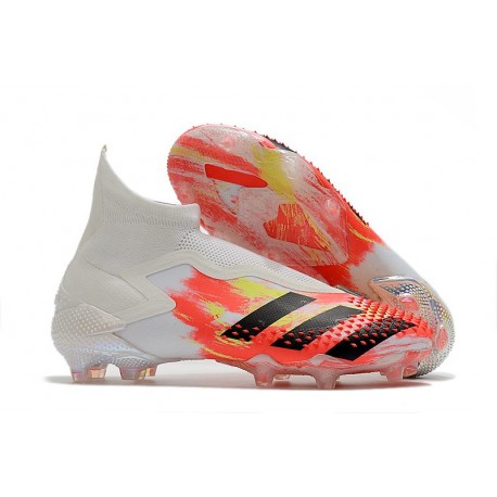 Crampons adidas Predator Mutator 20+ FG Blanc Noir Pop