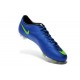 Chaussures de Football Nike Mercurial Vapor 10 FG Bleu Vert