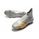 Crampons adidas Predator Mutator 20+ FG Gris Or