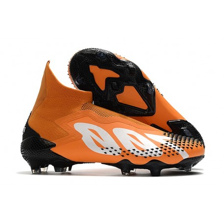 Crampons adidas Predator Mutator 20+ FG Orange Blanc Noir