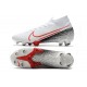 Nike Mercurial Superfly VII Elite DF FG Blanc Cramoisi Noir