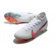 Nike Mercurial Superfly VII Elite DF FG Blanc Cramoisi Bleu