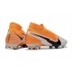 Nike Mercurial Superfly VII Elite DF FG Orange Laser Noir Blanc