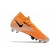 Nike Mercurial Superfly VII Elite DF FG Orange Laser Noir Blanc