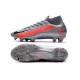 Nike Mercurial Superfly VII Elite DF FG Gris Noir Rouge