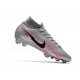 Nike Mercurial Superfly VII Elite DF FG Gris Noir Rouge