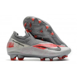 Crampon Football Nike Phantom Vision 2 Elite FG Gris Noir