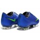 Chaussures de Football Nike Mercurial Vapor 10 FG Bleu Vert