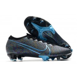 Nike Mercurial Vapor 13 Elite FG ACC Crampons Noir Bleu