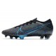 Nike Mercurial Vapor 13 Elite FG ACC Crampons Noir Bleu