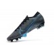 Nike Mercurial Vapor 13 Elite FG ACC Crampons Noir Bleu