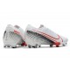 Chaussure Nike Mercurial Vapor XIII Elite FG Blanc Cramoisi Noir