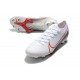 Chaussure Nike Mercurial Vapor XIII Elite FG Blanc Cramoisi Noir