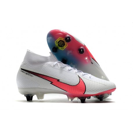 Nike Mercurial Superfly 7 Elite DF SG Blanc Rouge