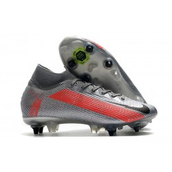 Nike Mercurial Superfly 7 Elite DF SG Neighbourhood - Gris Noir