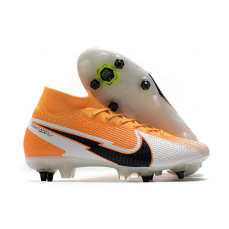 Nike Mercurial Superfly 7 Elite DF SG Daybreak - Orange Laser Noir Blanc