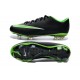 2014 Crampons de Foot Nike Mercurial Vapor X FG Homme Noir Vert