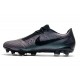 Nike Crampons Nouvelles Phantom Venom Elite FG Noir Bleu Anthracite