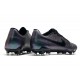 Nike Crampons Nouvelles Phantom Venom Elite FG Noir Bleu Anthracite