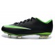 2014 Crampons de Foot Nike Mercurial Vapor X FG Homme Noir Vert