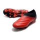 Chaussures Foot adidas Copa 20+ FG - Rouge Blanc Noir