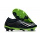 Chaussures Foot adidas Copa 20+ FG - Noir Vert signal