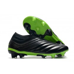 Chaussures Foot adidas Copa 20+ FG - Noir Vert signal