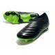 Chaussures Foot adidas Copa 20+ FG - Noir Vert signal