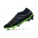 Chaussures Foot adidas Copa 20+ FG - Noir Vert signal