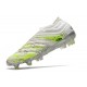 Chaussures Foot adidas Copa 20+ FG - Blanc Noir Vert