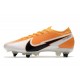 Nike Mercurial Vapor XIII Elite SG-PRO Ac Orange Laser Noir Blanc