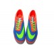 2014/2015 Nike Hypervenom Phantom FG Homme Bleu Orange Fluorescent Vert Jaune