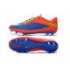 2014/2015 Nike Hypervenom Phantom FG Homme Bleu Orange Fluorescent Vert Jaune