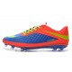 2014/2015 Nike Hypervenom Phantom FG Homme Bleu Orange Fluorescent Vert Jaune