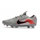 Crampon Nouvelles Nike Tiempo Legend 8 Elite FG Gris Noir Rose