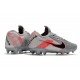 Crampon Nouvelles Nike Tiempo Legend 8 Elite FG Gris Noir Rose