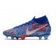 Nike Mercurial Superfly 7 Elite FG Sancho SE11 Bleu Blanc Argent