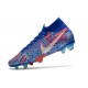 Nike Mercurial Superfly 7 Elite FG Sancho SE11 Bleu Blanc Argent